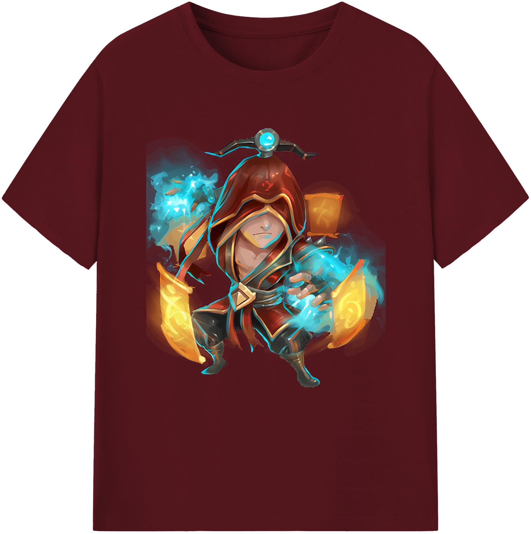 リーグ・オブ・レジェンド League of Legends LOL 綿100％半袖Tシャツ（フロントプリント）